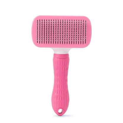 Pet Hair Removal Brush – Grooming Comb for Dogs & Cats, Effective Fur Deshedding Tool for Puppies, Kittens & Pet Care Supplies.
