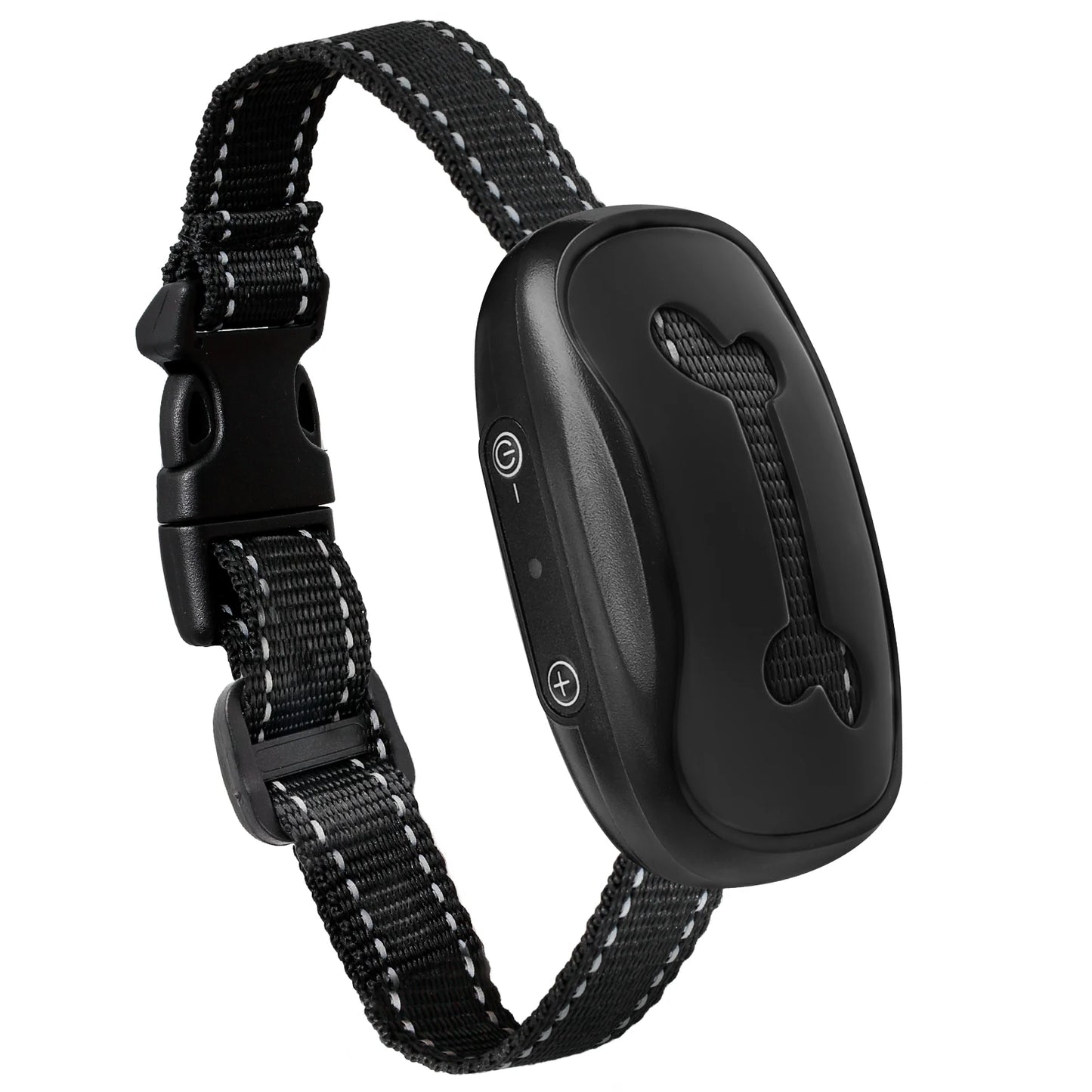 Pet Dog Anti-Barking Training Collar – USB Rechargeable Ultrasonic & Vibration Bark Control Device.