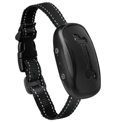 Pet Dog Anti-Barking Training Collar – USB Rechargeable Ultrasonic & Vibration Bark Control Device.