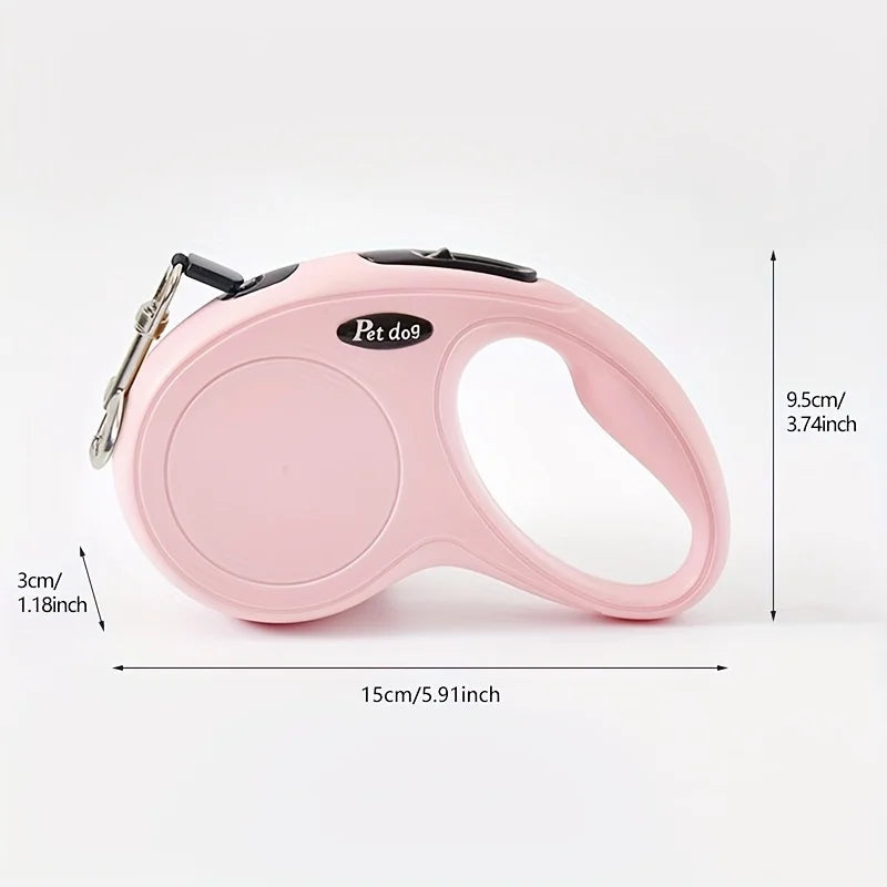 1PC Retractable Pet Leash – Durable 3-Meter Dog Walking Lead for Safe & Comfortable Outdoor Walks.