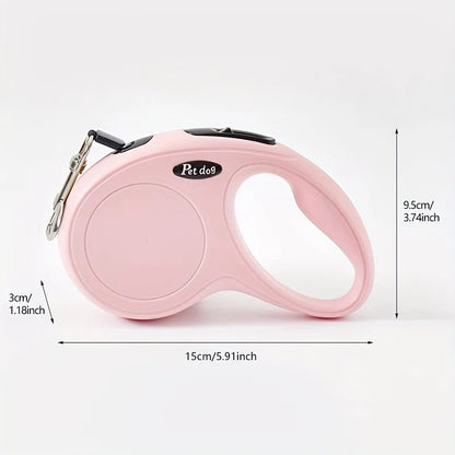 1PC Retractable Pet Leash – Durable 3-Meter Dog Walking Lead for Safe & Comfortable Outdoor Walks.