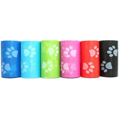 120 Rolls Dog Poop Bags – Outdoor Pet Waste Refill Bags for Easy Cleanup, Durable Disposable Garbage Bags (15 Bags per Roll).