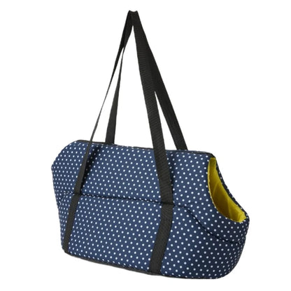 Portable Pet Carrier Bag – Breathable Mesh Foldable Shoulder & Handheld Travel Bag for Small to Medium Dogs & Cats, Warm Winter Design.