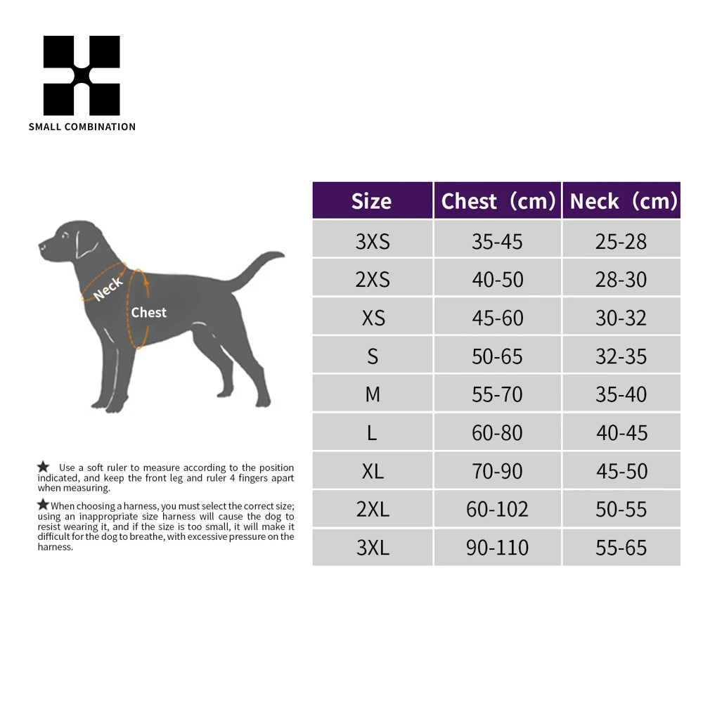 Reflective No-Pull Dog Harness – Adjustable Comfortable Walking Vest for Small, Medium & Large Dogs, Ideal for Outdoor Use.