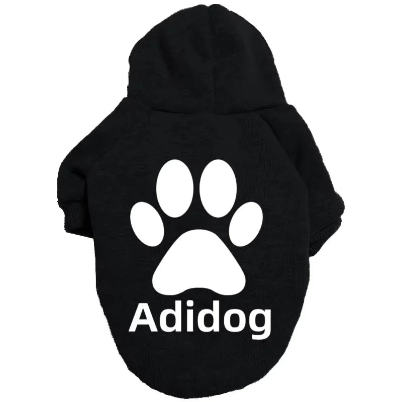 Spring & Autumn Dog Hoodie – Cozy Sweatshirt for small, medium, and large dogs.