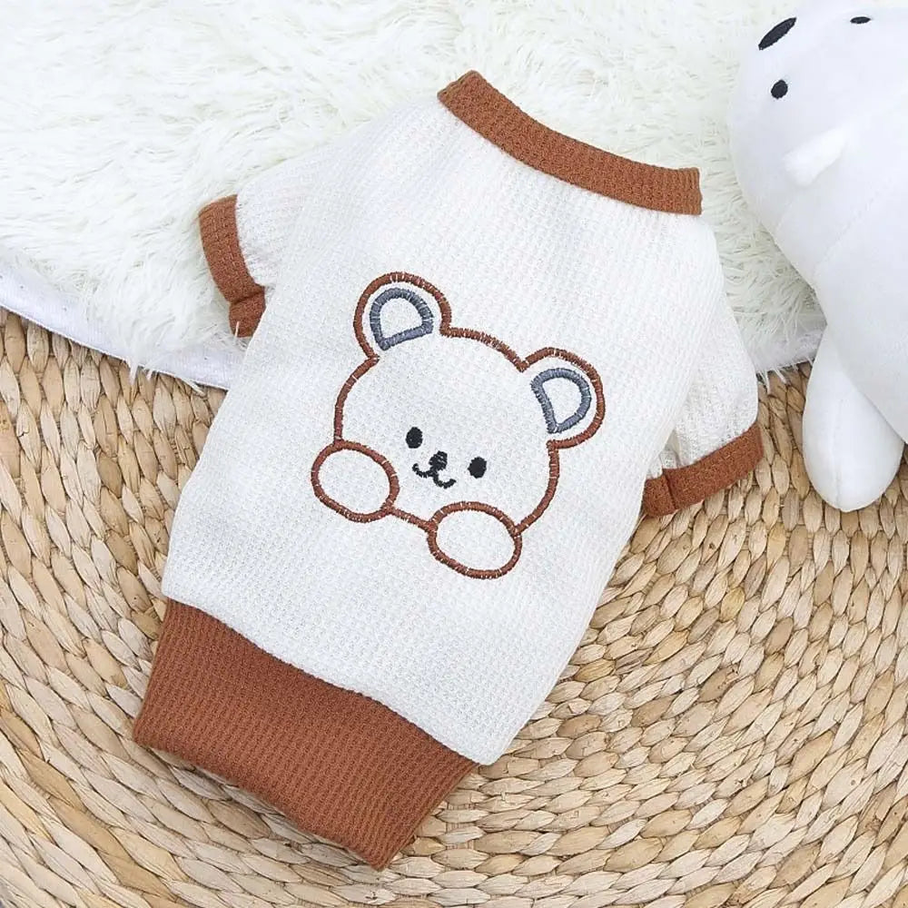 Soft Pet Shirt – Lightweight Spring & Summer T-Shirt & Skirt Outfit for Small to Medium Dogs & Cats, Cute Daily Wear Clothing.