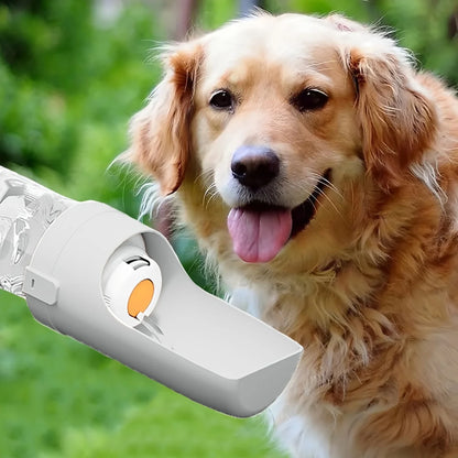 Portable Dog Water Bottle – Durable Pet Hydration Dispenser for Walks, Hiking & Travel, Ergonomic Leakproof Design.