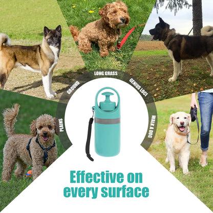 Portable Pet Waste Scooper – Outdoor Dog Toilet Claw Shovel with Garbage Bag Dispenser for Easy Pet Cleanup.