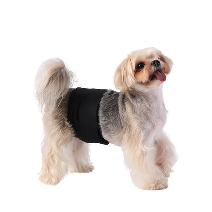 3PCS Reusable Male Dog Belly Bands – Washable Breathable Dog Diapers & Physiological Wraps for Puppies and Small Dogs.