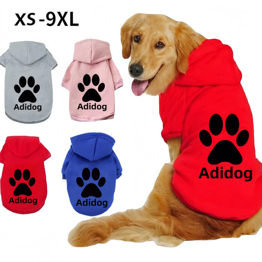Spring & Autumn Dog Hoodie – Cozy Sweatshirt for small, medium, and large dogs.