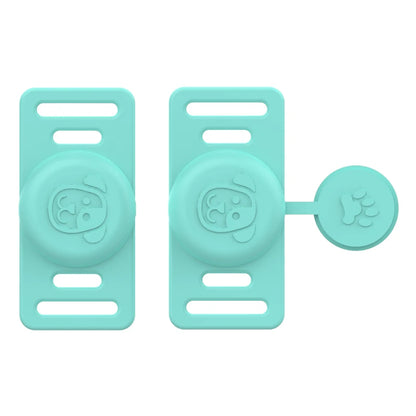 AirTag Pet Collar Holder – Silicone Anti-Lost Protective Case for Dog & Cat Collars, Secure Tracker Mount for Pets.