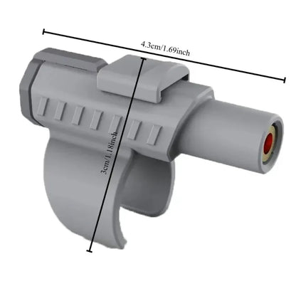 Portable Mini Laser Cat Toy – Wearable Finger Sleeve Design, Automatic Interactive Pet Teaser Pen for Safe Cat Play.