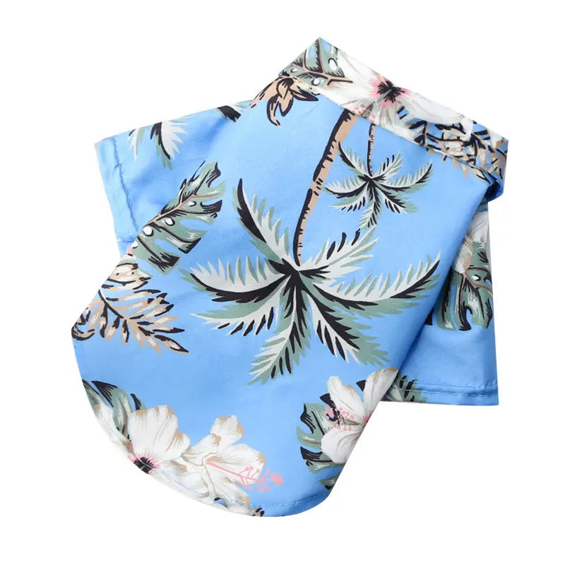 Hawaiian Style Pet Shirt – Summer Beach Dog Clothes for Small & Medium Dogs, Puppies and Cats