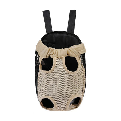 Camouflage Pet Carrier Backpack – Breathable Mesh Travel Bag with Shoulder Strap & Handle for Small Dogs & Cats Outdoor Adventures.