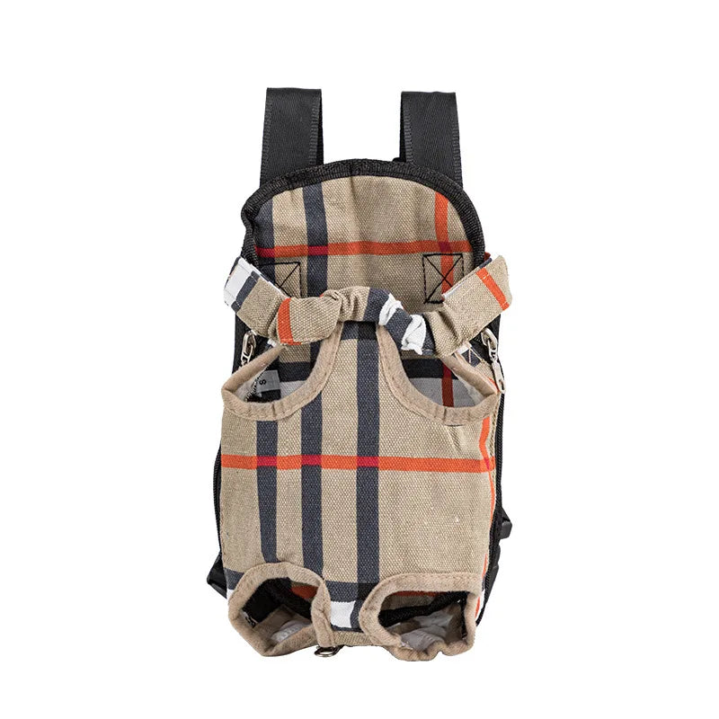 Camouflage Pet Carrier Backpack – Breathable Mesh Travel Bag with Shoulder Strap & Handle for Small Dogs & Cats Outdoor Adventures.
