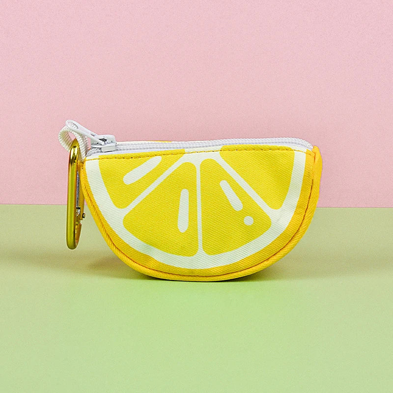 Cute Fruit Dog Waste Bag Holder – Clip-On Poop Bag Dispenser for Leashes (Limited Edition, Bag & Leash Not Included.