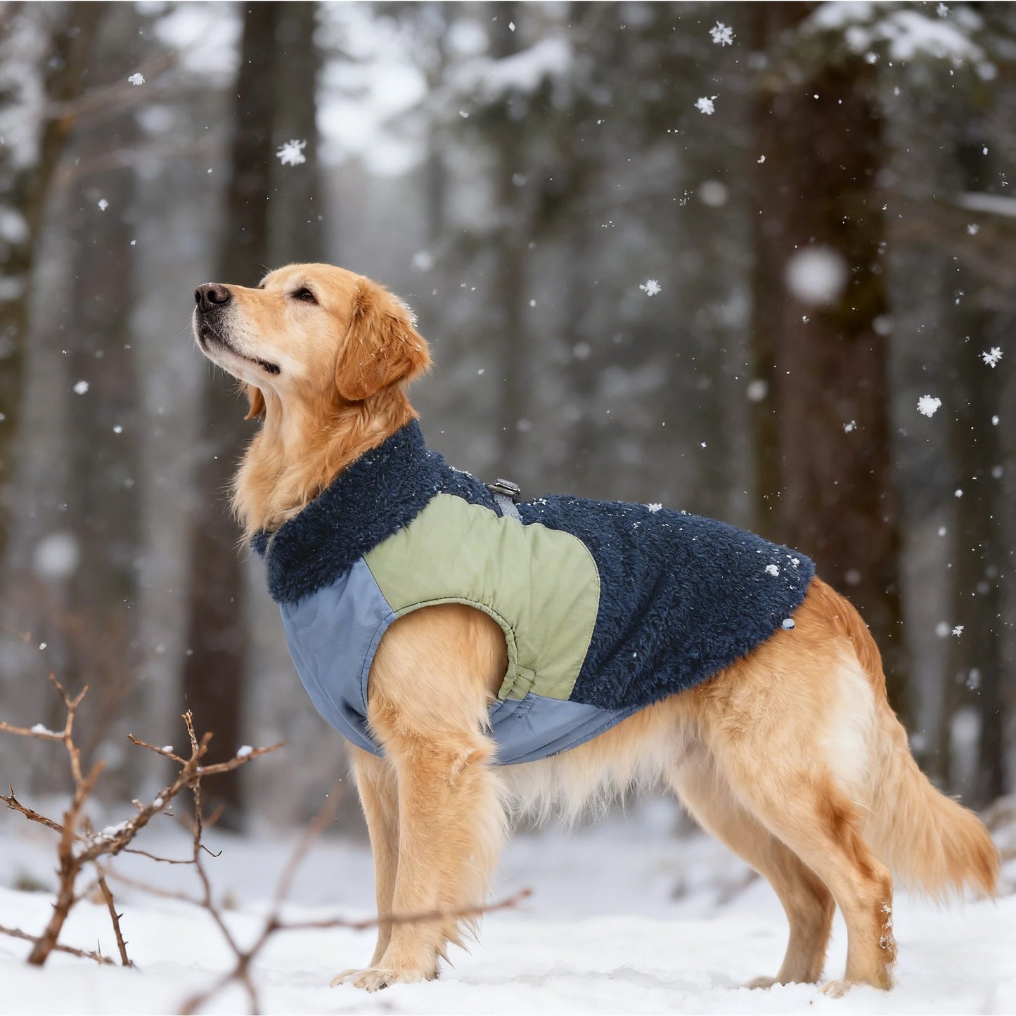 Warm Lambskin Dog Jacket – Soft & Comfortable Autumn and Winter Pet Coat for Dogs.