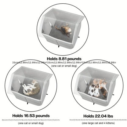 Waterproof Outdoor Cat & Dog House – Warm Foldable & Washable Winter Pet Shelter for Small Dogs, Puppies & Stray Cats