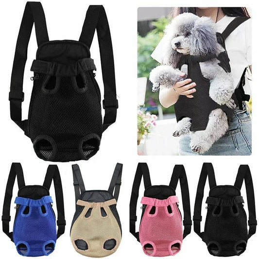 Camouflage Pet Carrier Backpack – Breathable Mesh Travel Bag with Shoulder Strap & Handle for Small Dogs & Cats Outdoor Adventures.