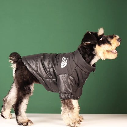 Winter Windproof Dog Jacket – Warm Reflective Pet Coat for Small to Medium Dogs.