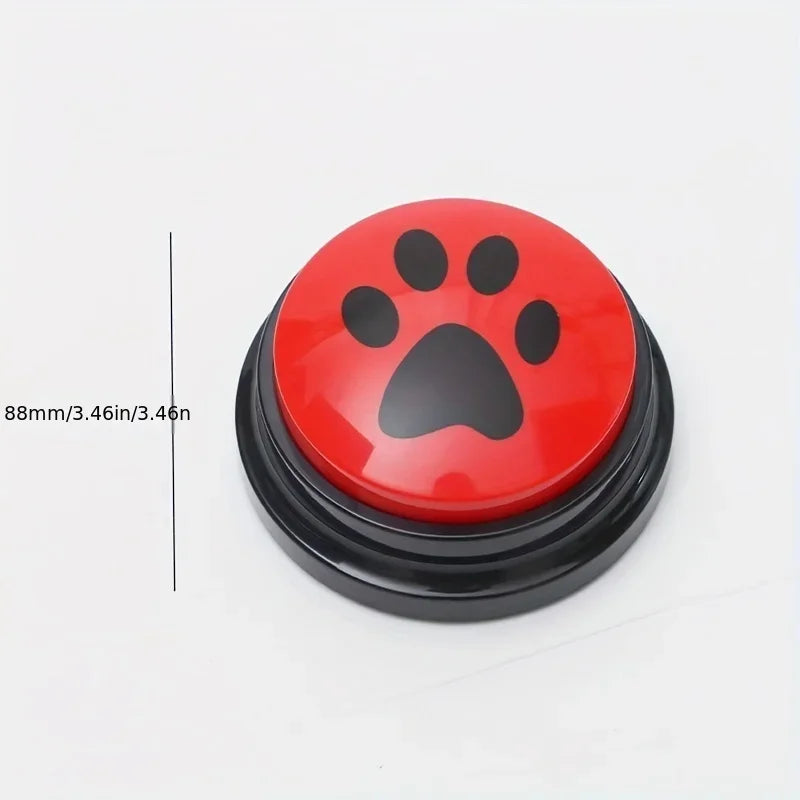 Interactive Talking Pet Buttons – Recordable Communication Toy for Dog & Cat Training.