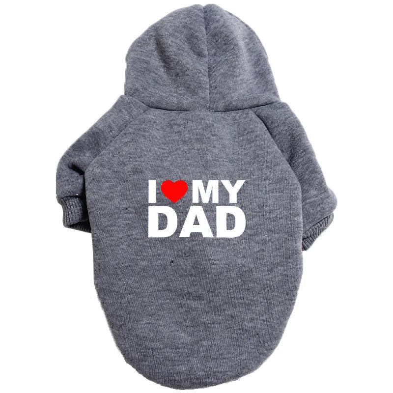Autumn/Winter Plush Pet Hoodie – Cozy Coat for Small and Big Dogs, Puppies & Cats, Teddy Bears & Schnauzers.