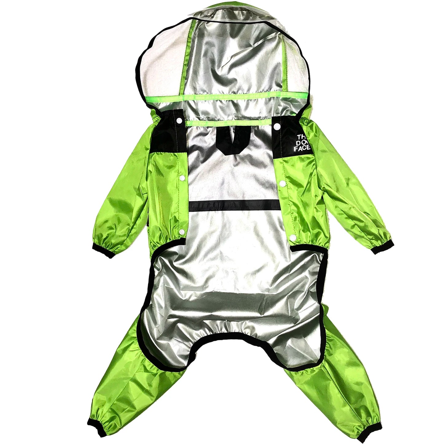 Waterproof Dog Raincoat Jumpsuit – Water-Resistant Pet Jacket with Hood for Small & Large Dogs, Outdoor Rain Protection Coat.