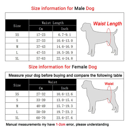 Washable Pet Diapers – Reusable Breathable Dog Sanitary Pants for Male & Female Dogs, Puppy Underwear for Hygiene & Heat Protection.