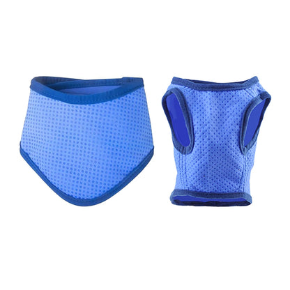 Summer Dog Cooling Ice Scarf – Quick-Cooling Towel for Small, Medium & Large Dogs.