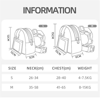 Pet Training Treat Pouch Backpack – Portable Outdoor Waist Bag with Harness Collar, Snack Storage & Poop Bag Holder for Dogs & Puppies.