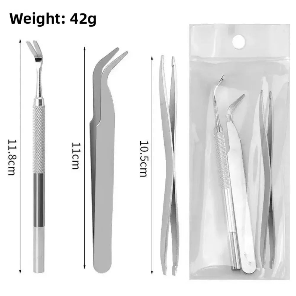 1 Set Tick Remover Tweezers – Ergonomic Professional Extraction Tool for Dogs, Cats & Humans, Multi-Purpose Pet Grooming Care.