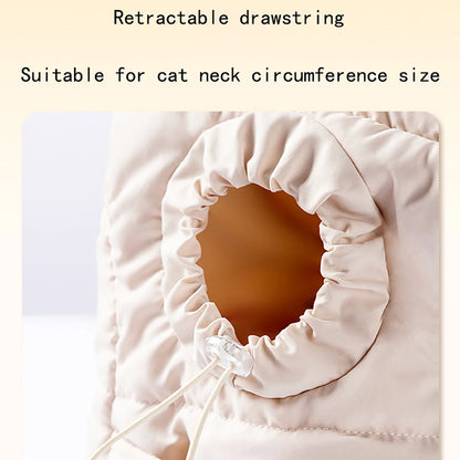 Warm Pet Carrier Bag – Head-Exposure Shoulder & Handheld Travel Bag for Cats & Small Dogs, Cozy Outdoor Carrier Design.