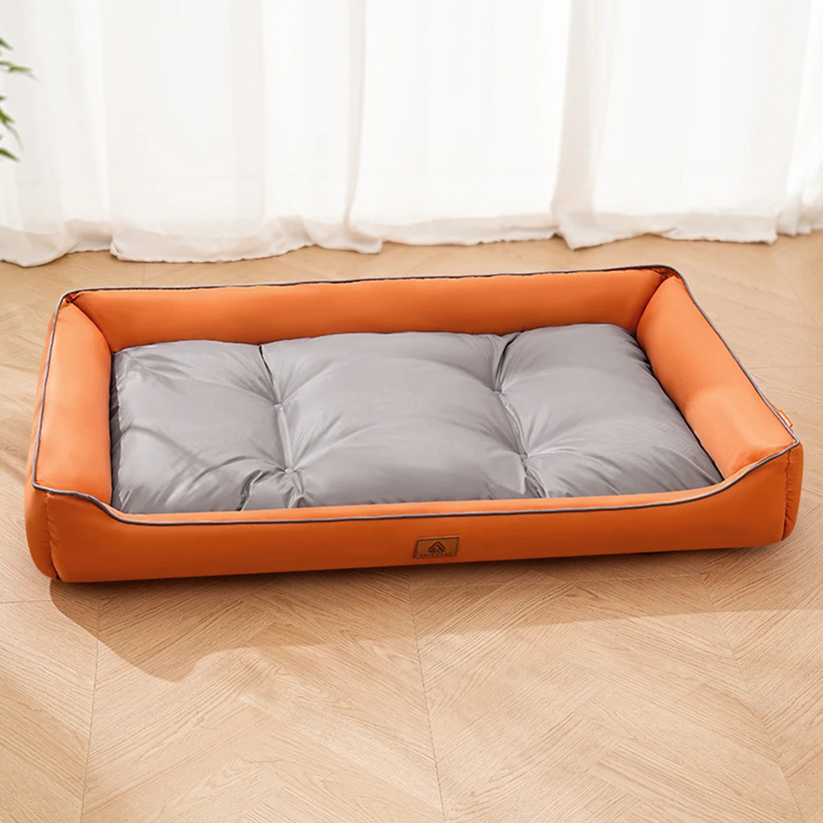Large Waterproof Dog Bed – Soft All-Season Cooling Pet Sleeping Mat for Dogs, Puppies.
