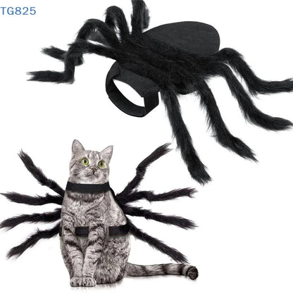 Halloween Spider Pet Costume – Funny Cosplay Dress-Up Outfit for Dogs & Cats.