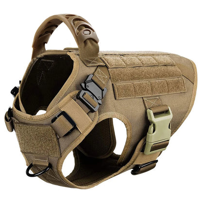 Large Dog Harness & Leash Set – Training Walking Vest with Collar for Medium & Large Dogs.