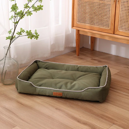 Large Waterproof Dog Bed – Soft All-Season Cooling Pet Sleeping Mat for Dogs, Puppies.