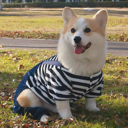 Autumn & Winter Pet Fleece Jumpsuit – Warm Soft Coat Sweater with Leash Ring for Small, Medium & Large Dogs & Cats.