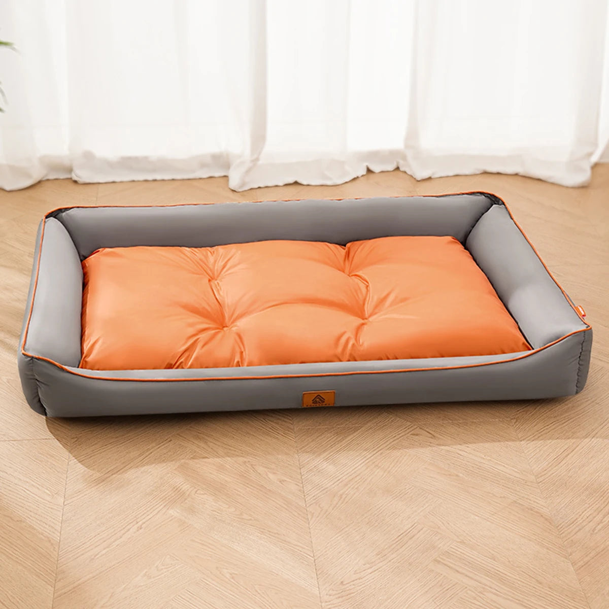 Large Waterproof Dog Bed – Soft All-Season Cooling Pet Sleeping Mat for Dogs, Puppies.