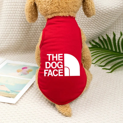 1PC Summer Pet Tank Top – Solid Color Thin & Breathable Clothing for Dogs and Cats.