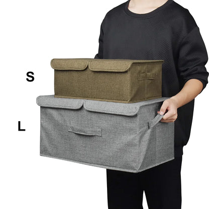 Personalized Dog Toy Storage Box with Lid and Custom Name Print