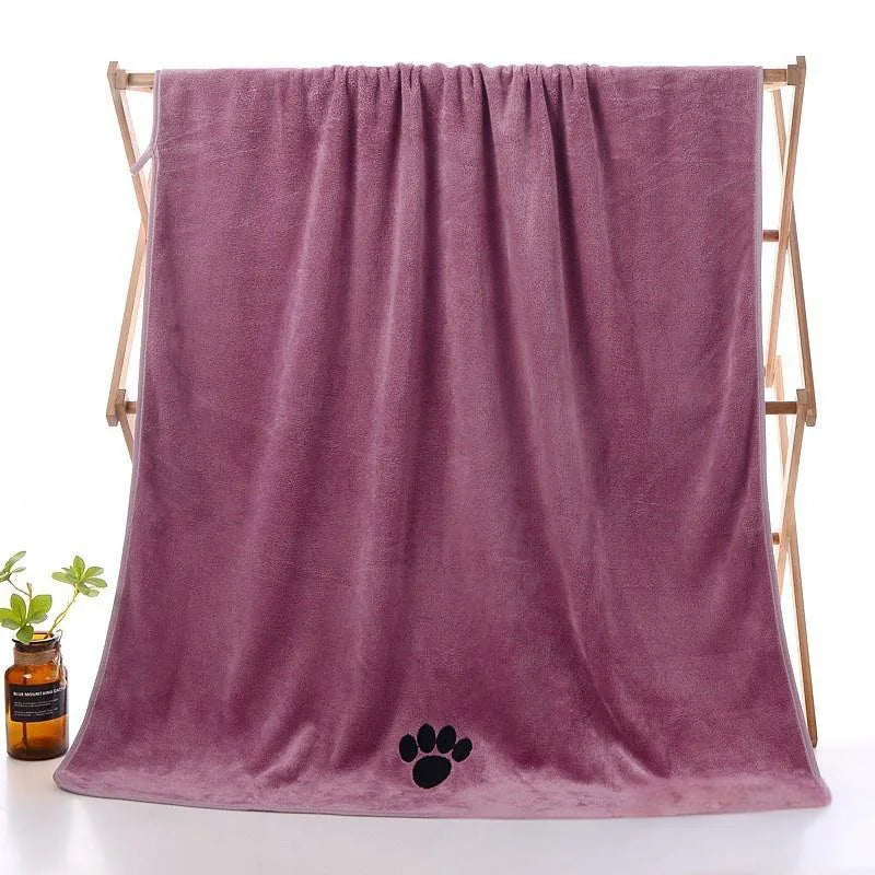 Super Absorbent Dog Bath Towel – Quick-Drying Soft Grooming Towel for Small & Large Dogs and Puppies
