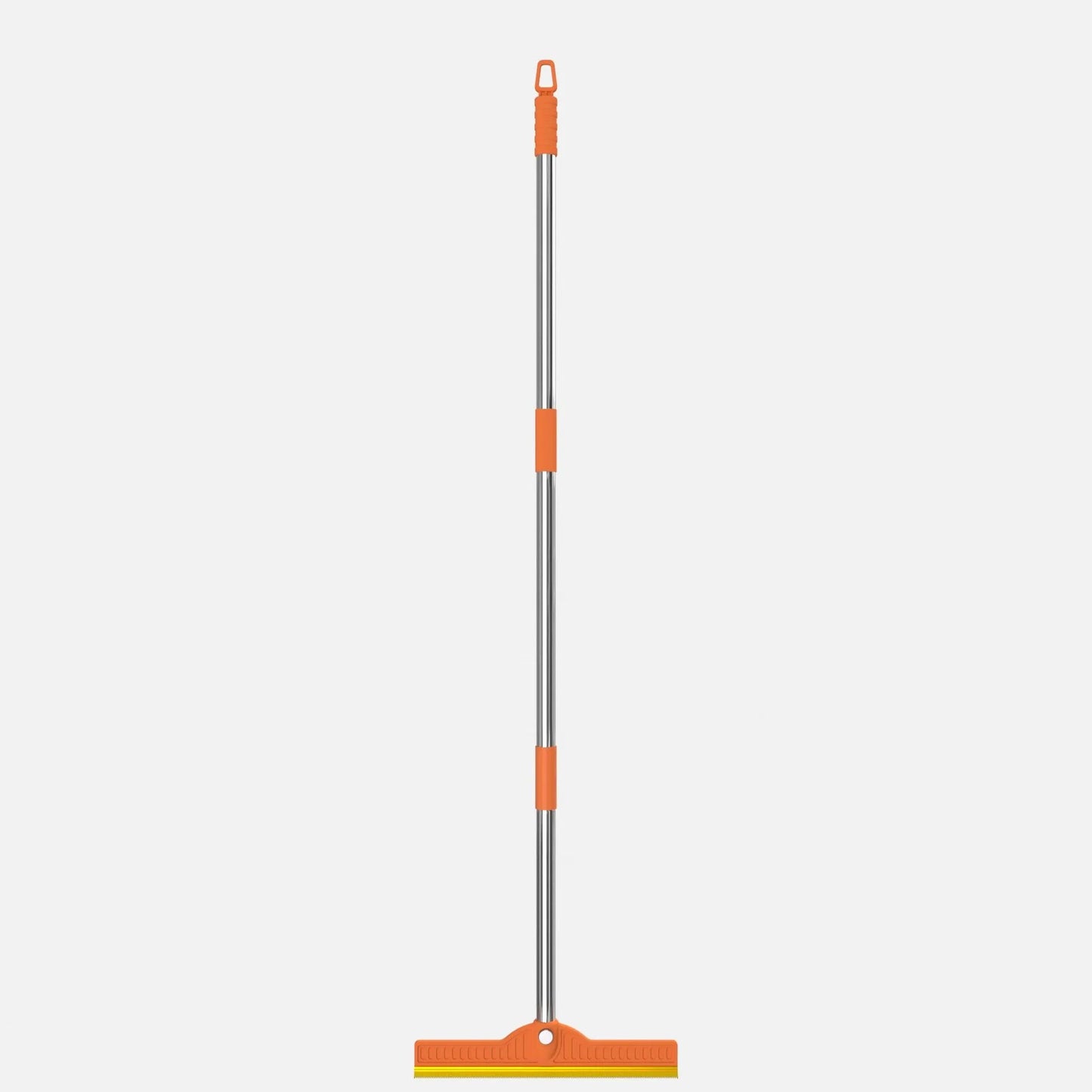 Pet Hair Removal Carpet Rake – Long Handle Rubber Broom & Stainless Steel Fur Remover for Dog and Cat Hair