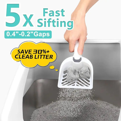 2-Pack Stainless Steel Litter Boxes – XL Enclosed Cat Litter Boxes with Lids for Large Cats & Multi-Cat Homes, High-Sided Anti-Urine-Leakage Design.