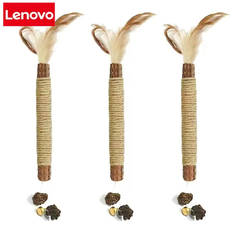 Lenovo Cat Silver Vine Chew Stick – Natural Catnip Dental Care Toy for Teeth Grinding, Bite Resistance & Tooth Cleaning for Cats