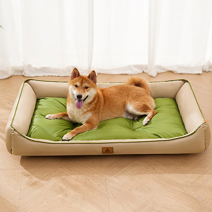 Large Waterproof Dog Bed – Soft All-Season Cooling Pet Sleeping Mat for Dogs, Puppies.