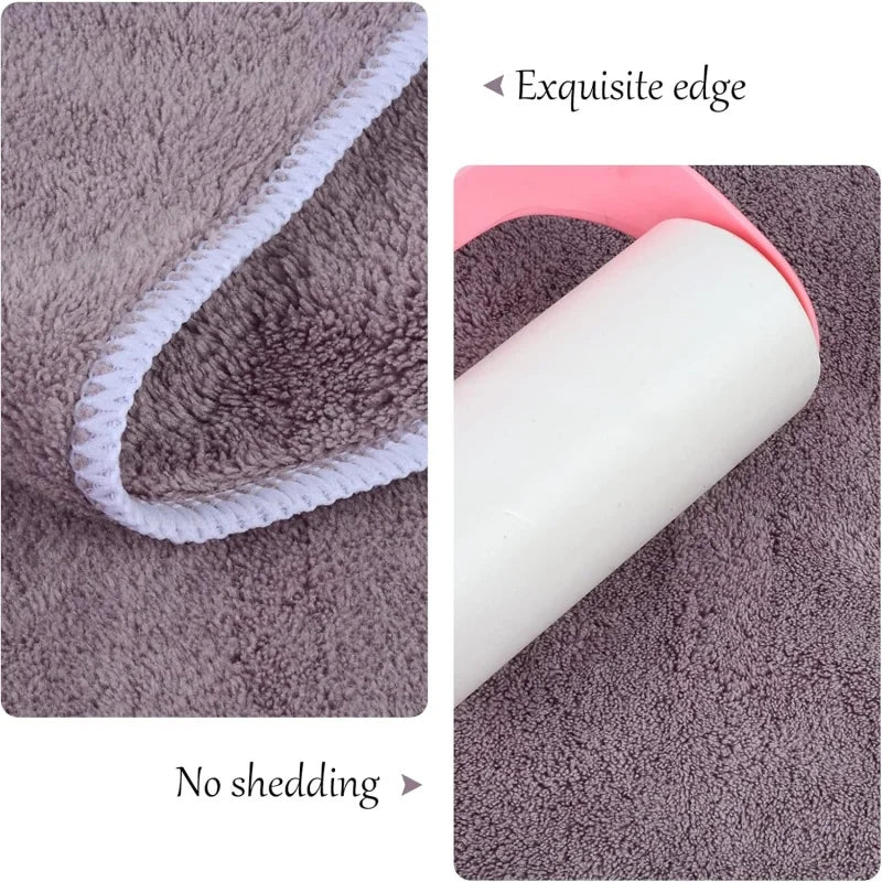 Microfiber Pet Absorbent Towel – Super Soft & Highly Absorbent Drying Towel for Dogs & Cats, Durable Bathing Essential.