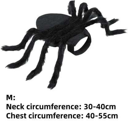 Halloween Spider Pet Costume – Funny Cosplay Dress-Up Outfit for Dogs & Cats.