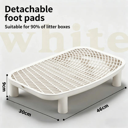 Double-Layer Cat Litter Mat, Anti-Splash Design, Litter Sand Control Pad for Cat Litter Boxes