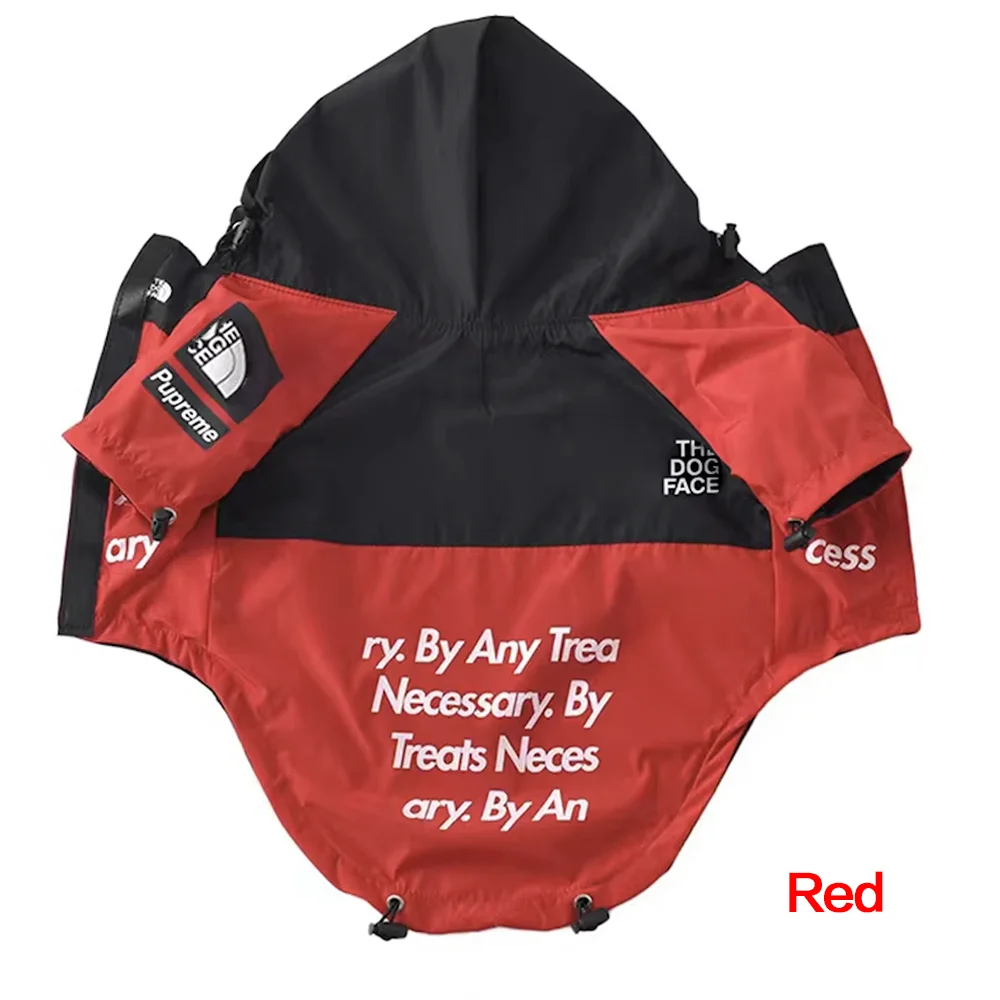 Waterproof Reflective Dog Raincoat – Hooded Outdoor Jacket for Small, Medium & Large Dogs, Lightweight Pet Rainwear.