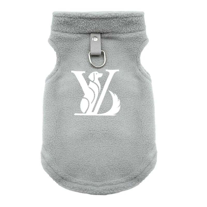 Thickened Warm Fleece Dog Coat Jacket for Small & Medium Dogs – Cozy Winter Puppy Clothing for Chihuahuas & Yorkies.